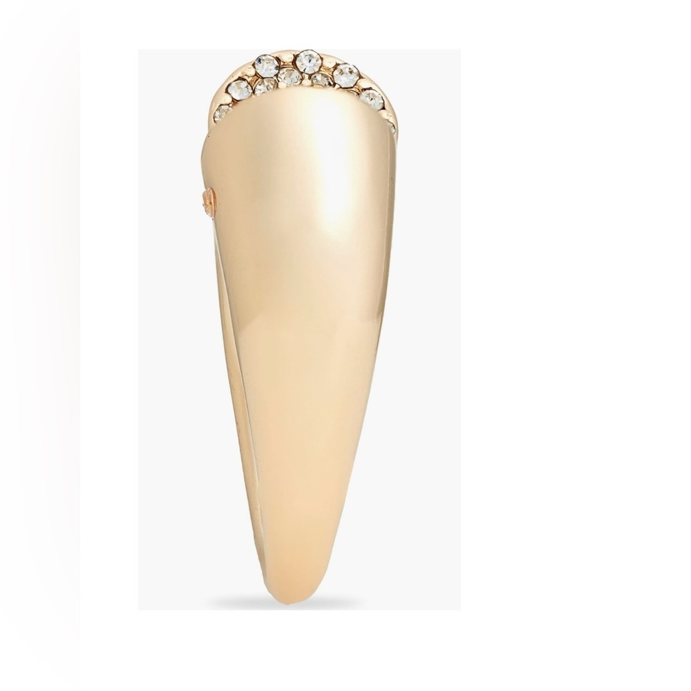 Pave edge open ring - Picture 3 of 4